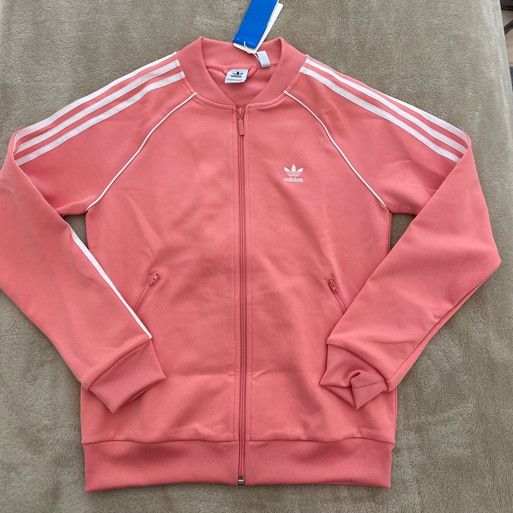 ADIDAS track suit jacket pink S